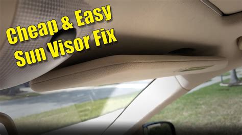 metal bracket to fix car visers|sun visor replacement.